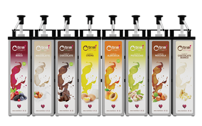 Immagine di DISPENSER PLASTICO CREAMI 1 GUSTO