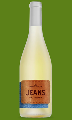 Immagine di VINO BIANCO FRIZZANTE JEANS CL.75