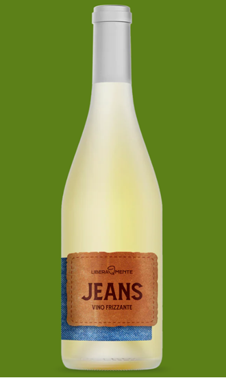 Immagine di VINO BIANCO FRIZZANTE JEANS CL.75