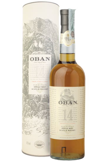 Immagine di WHISKY OBAN SINGLE MALT SCOTCH 14 YEARS CL.70