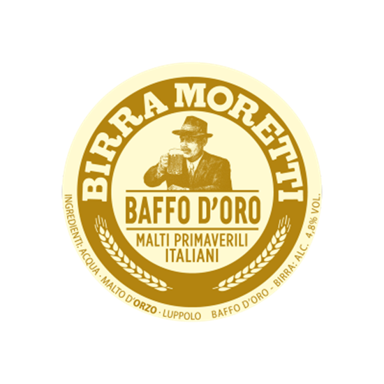 Immagine di FUSTO 30 LT. BAFFO ORO MORETTI