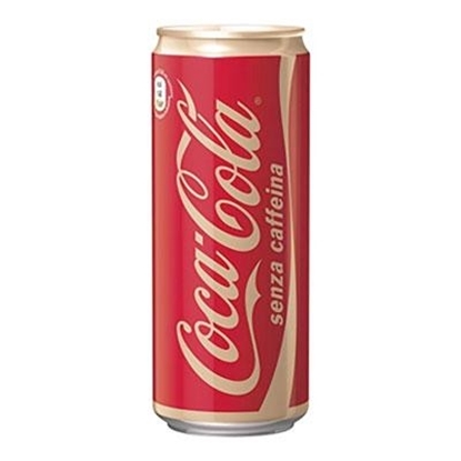 Immagine di COCA COLA SENZA CAFFEINA LATTINA CL.33X24