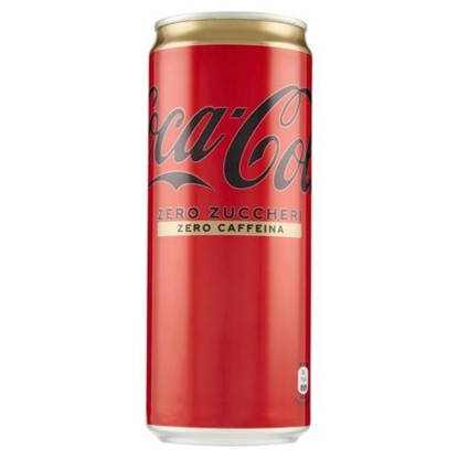 Immagine di COCA MISTA ZERO E SENZA CAFFEINA LATTINA CL.33X24