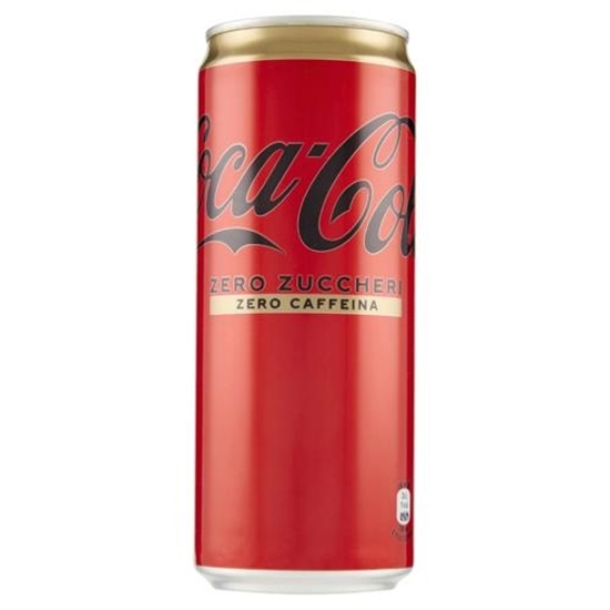 Immagine di COCA MISTA ZERO E SENZA CAFFEINA LATTINA CL.33X24